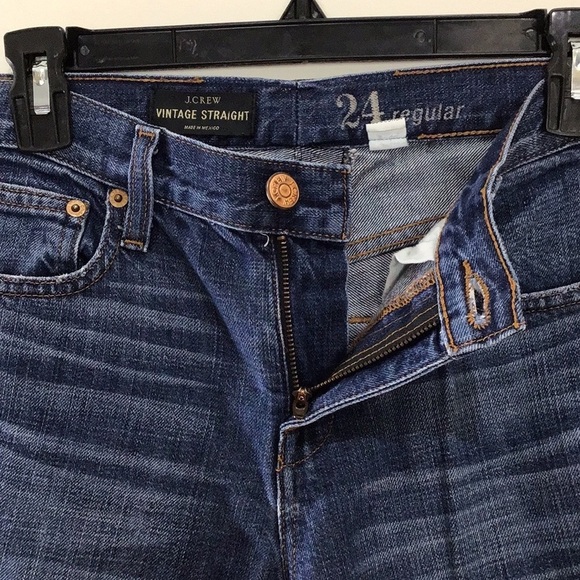 J Crew Vintage Straight Jeans - Picture 4 of 6